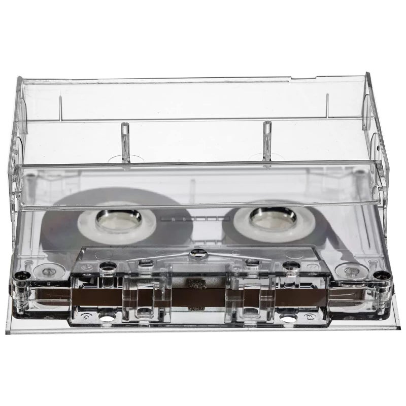 Fasmov 30 Pack Cassette Tape Cases, Clear Plastic Storage Cases, Perfect for Audio Cassette Tape Organization, 4.25" L x 2.75" W x 0.6" H - Image 3